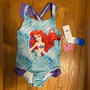 NEW Disney Princess Ariel Bathing Suit